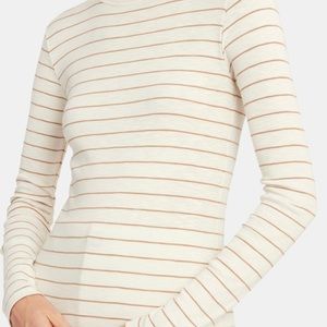 Vince cream striped long sleeve